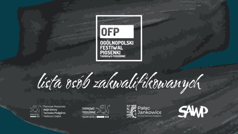 Lista osób zakwalifikowanych: OFP Tarnowo Podgórne 2026