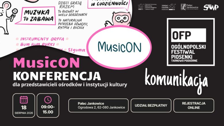 [REJESTRACJA] IV edycja konferencji MusicON